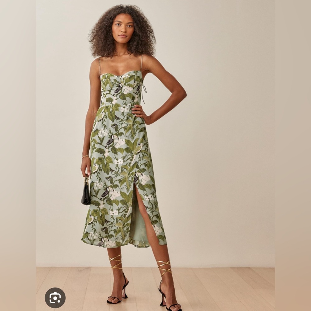Reformation Kourtney Dress Tropical 4